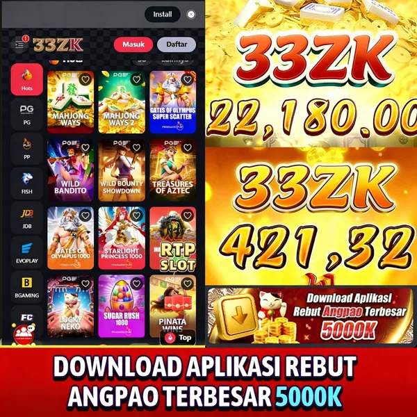 33ZK Login Resmi APK 2026