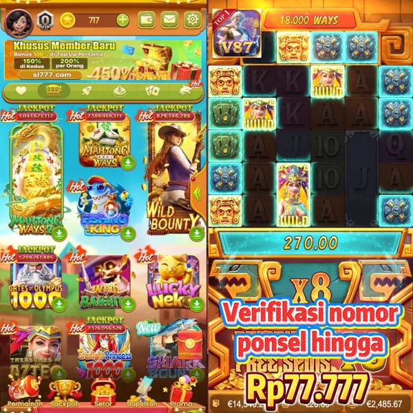 V87 Bonus Member Baru 100%
