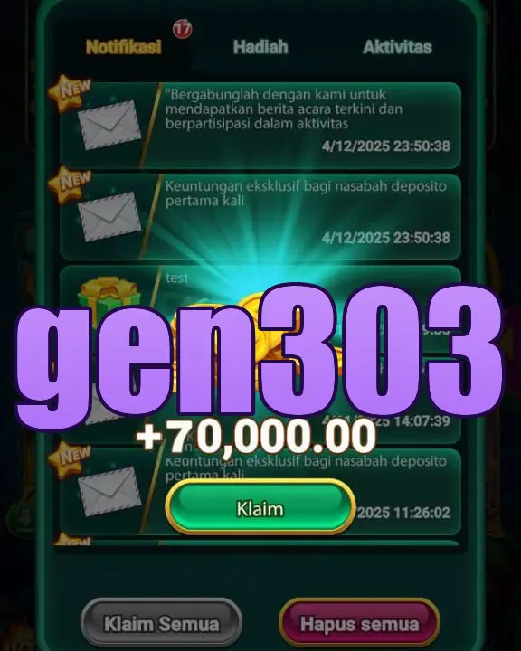 gen303 Masuk