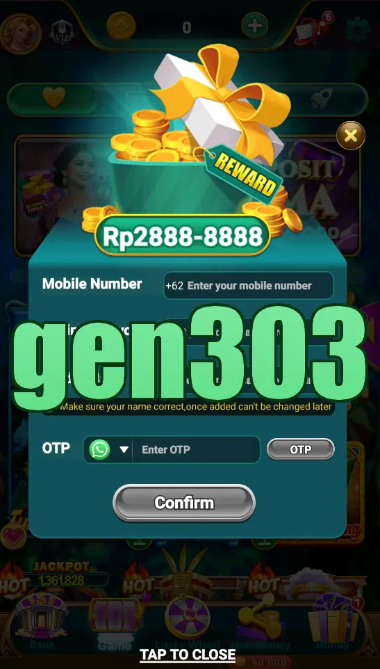 gen303 Tangkapan Layar - APK Resmi